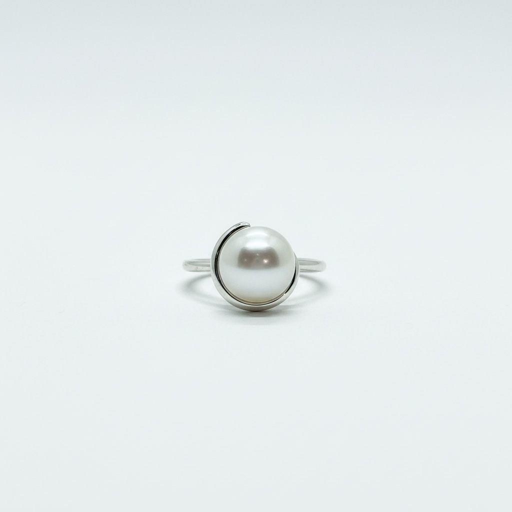 Bague perle