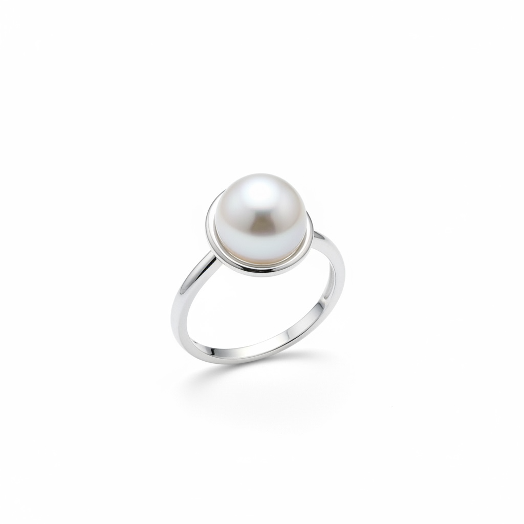 Bague perle